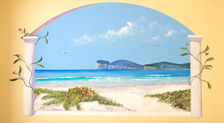 Trompe d'oeil Habitacin Capo Caccia