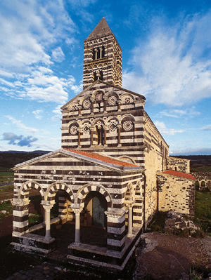 The Romanesque basilica of Saccargia (Courtesy of CCIAA Sassari)